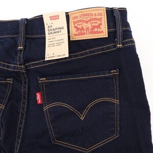 Levi's 311 Shaping Skinny Jeans Mid Rise Dark Wash Women's 26x28‎ 10 Short